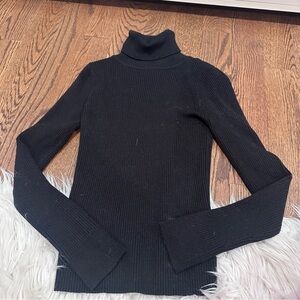 Turtleneck Sweater Black